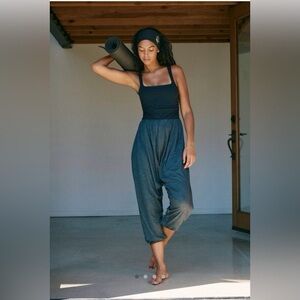 Free People Movement Shiny Happy One Piece Jumpsuit S NWT